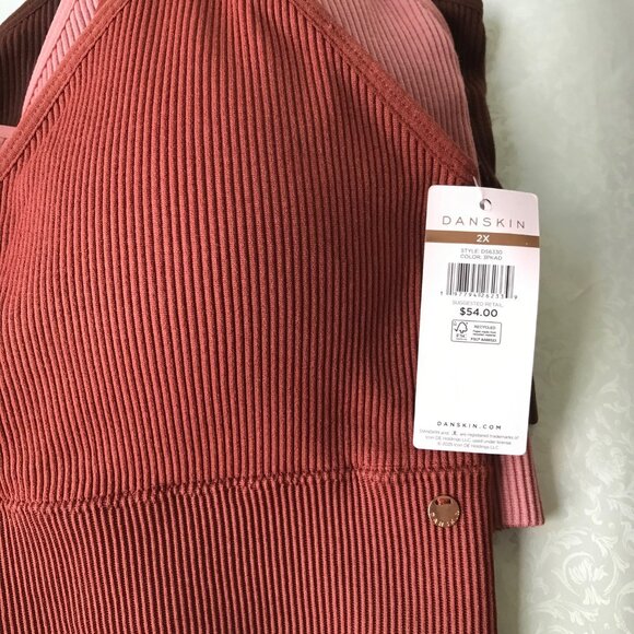 Danskin Intimates BRAS, Removable Pads, 3-set ,Size : 2XL MSRP: $54 - Picture 7 of 8